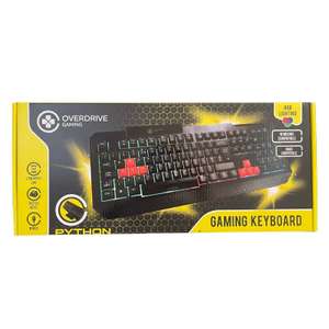 Python Gaming Keyboard Over Drive Lights - Newtownabbey