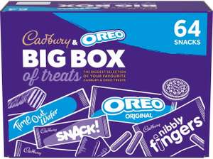 Cadbury and Oreo Biscuit 64 Selection Bulk Box of Treats 1790g - BBE 19th May - min spend £22.50