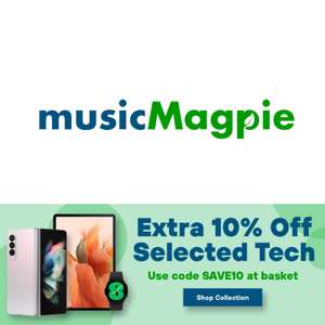 Extra 10% off Selected Tech Using Code @ Music Magpie