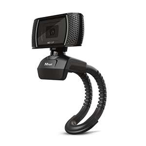Trust Trino HD Webcam with Microphone, 1280x720, 30 FPS, Universal Stand, USB