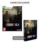 Resident Evil 4 Remake Steelbook Edition (Xbox Series X/PS4) PS5 standard Edition