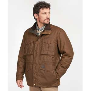 BARBOUR Watson Wax Jacket - BROWN £86.99 + £4.99 delivery at Johnnorris