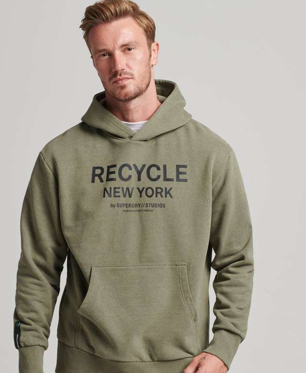 Superdry Recycled City Hoodie size M/L - free C&C