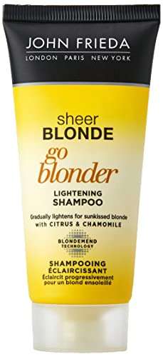 John Frieda Sheer Blonde Go Blonder Mini Shampoo 50 ml. Perfect for travel £1 @ Amazon