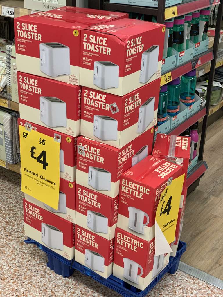 Morrisons Home Essentials Kettle & Toaster Each - Bromsgrove