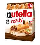 Nutella B-Ready Hazelnut Biscuit Snack Bars Pack of 6 X 22g £1.49 @ Amazon