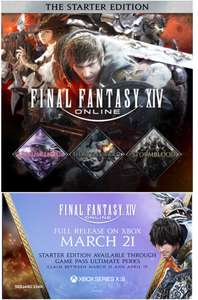 [Game Pass Ultimate Perk] Final Fantasy XIV Online - Starter Edition free on Xbox Series X|S