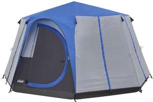 Coleman Cortes Octagon 8 Man Tent - £214.99, 3 Colours available + free delivery @ Outdoor World Direct