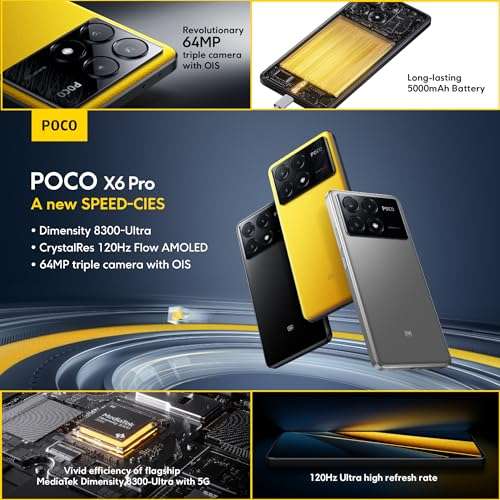 POCO X6 series launched: 512GB phones for well under $400