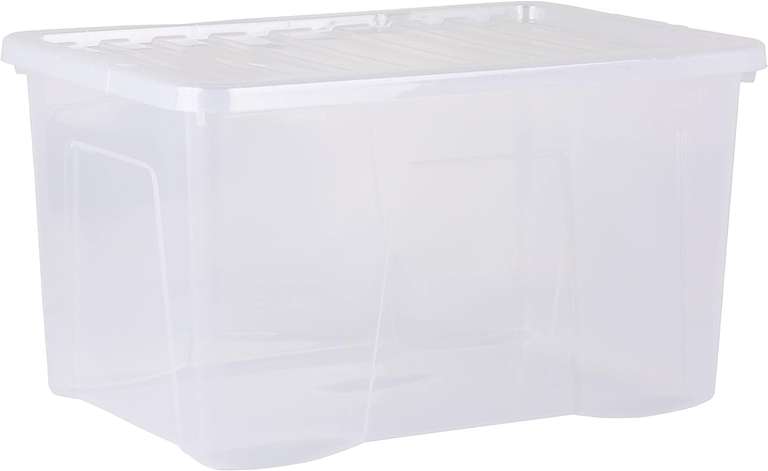 Wham Crystal Clear Storage Box 60L (after 50p Cashpot) - Instore Oldbury