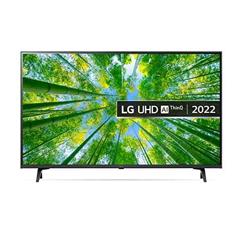 LG 43" UQ80 43UQ80006LB 4K Smart LED TV £249 @ Amazon
