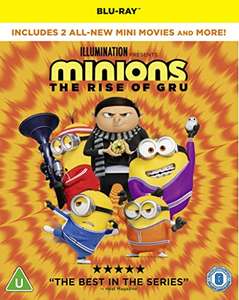 Minions: Rise of Gru Blu Ray £5.94 @ Amazon