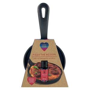 12cm Pizza Skillet with Dough Mix and Chilli Oil - £1.50 in store @ Tesco (Seaton)
