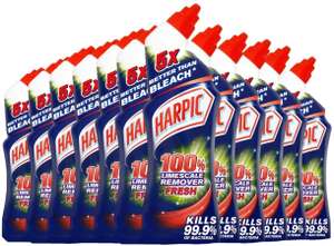Harpic Limescale Remover 750 ml (Pack of 12) £11.88 prime + £4.99 non prime @ Amazon (Voucher and S&S £8.31) Other deals below
