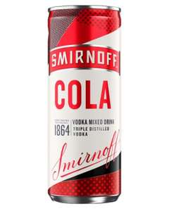 Smirnoff Vodka & Cola 5% 250ml - 75p @ The Food Warehouse (Derby)