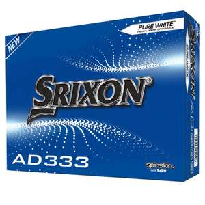 12 Pack Srixon AD333 Golf Balls