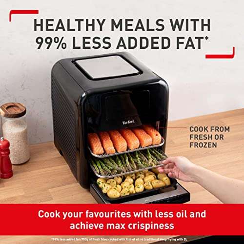 Tefal EasyFry 9-in-1, 11L Air Fryer Oven, Grill and Rotisserie £119 delivered @ Amazon