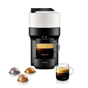 Nespresso Vertuo Pop Coffee Pod Machine by Krups, Coconut White, XN920140 - £49 @ Amazon