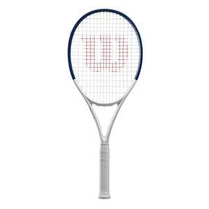 WILSON Adult Tennis Racket Clash 100 V2 295g - White/Blue