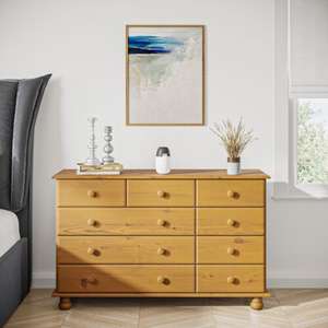Hamilton solid pine chest of drawers £93.43 delivered using code @ ebay / furniture_123