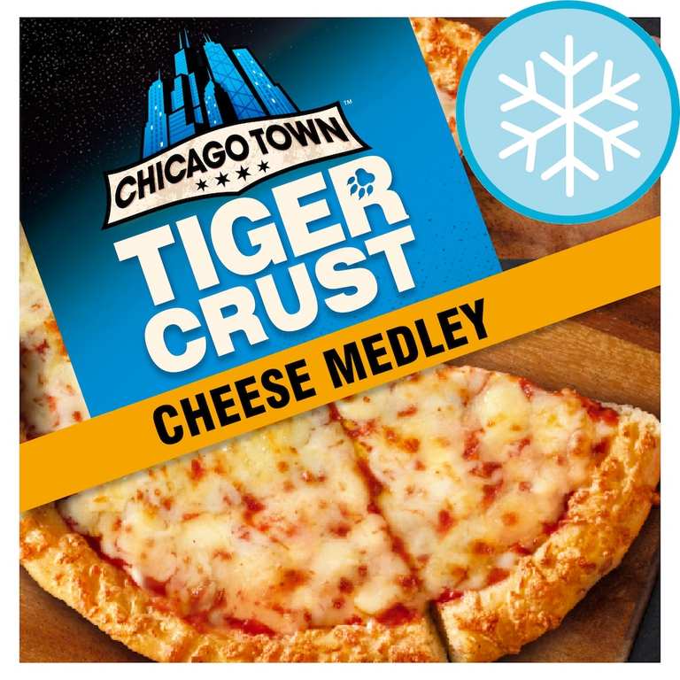 Chicago Town Tiger Crust Cheese Pizza 305g - Clubcard Price