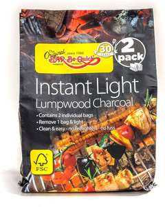Bar-Be-Quick Instant Light Lumpwood Charcoal 2 pack bbq briquettes In Weston Super Mare