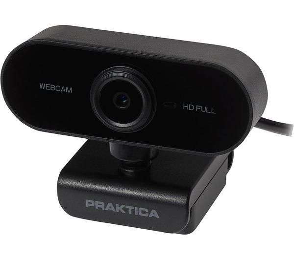 Praktica 1080p Full HD Webcam with Microphone - £12.99 @ Currys