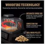Ninja Woodfire Electric BBQ Grill Smoker + FREE STAND + COVER [OG701UK] W/Code @ Ninja Kitchen