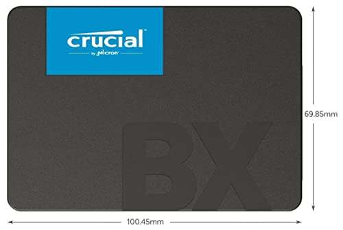 Crucial BX500 2TB 3D NAND SATA 2.5 Inch Internal SSD - Up to 540MB/s - CT2000BX500SSD1 £77.99 (Prime Exclusive) @ Amazon