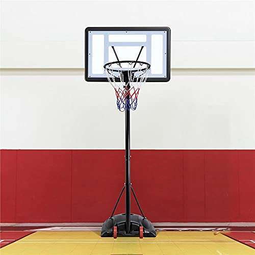 Yaheetech Outdoor Adjustable Basketball Stand - £59.99 with voucher Sold and Dispatched by Yaheetech UK via Amazon