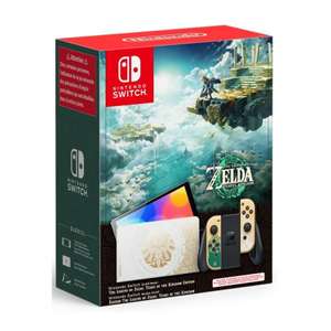 Nintendo Switch OLED Console Zelda: Tears of the Kingdom Limited Edition - NEW W/Code - Sold by The Game Collection