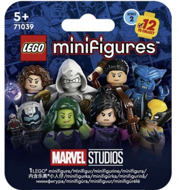 36 x LEGO Minifigures Marvel Series 2 71039