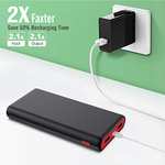 HETP Power Bank,High Capacity 25800mAh Portable Charger,Slimmest 2 USB Output - w/Voucher, Sold By Sanreneu