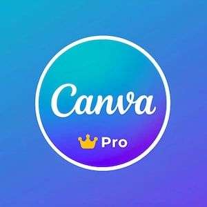 Canva Pro from £1.98 per month or Annual Subscription £16.49 for a year (Using VPN via Egypt on Desktop site)
