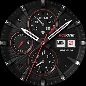 S4U RC ONE - Premium Edition Watch Face - WearOS (Tizen link in OP)