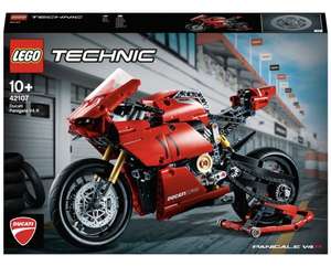 LEGO 42107 Technic Ducati Panigale V4 R £36.49 / LEGO 76240 DC Batman Batmobile Tumbler £149.99 @ smyths