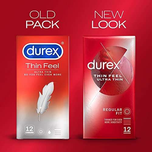 Durex Thin Feel Ultra Thin Condoms 12 pk - Sold By Pennguin UK FBA / £6.18 S&S