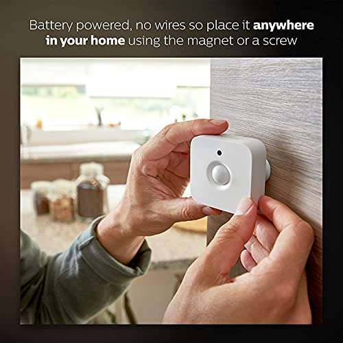 Philips Hue Smart Motion Sensor £31.99 using code with Click and Collect @ Argos