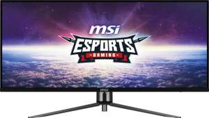 MSI MAG 401QR - 40 Inch UWQHD Esports Gaming Monitor - 3440 x 1440 IPS Panel, 155 Hz / 1ms, VESA - DP 1.4a & HDMI 2.0 & Type C Port