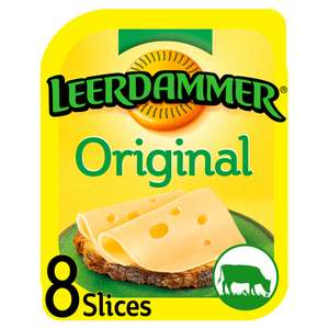 Leerdammer Original/Light Dutch Cheese Slices x8 160g - Nectar Price