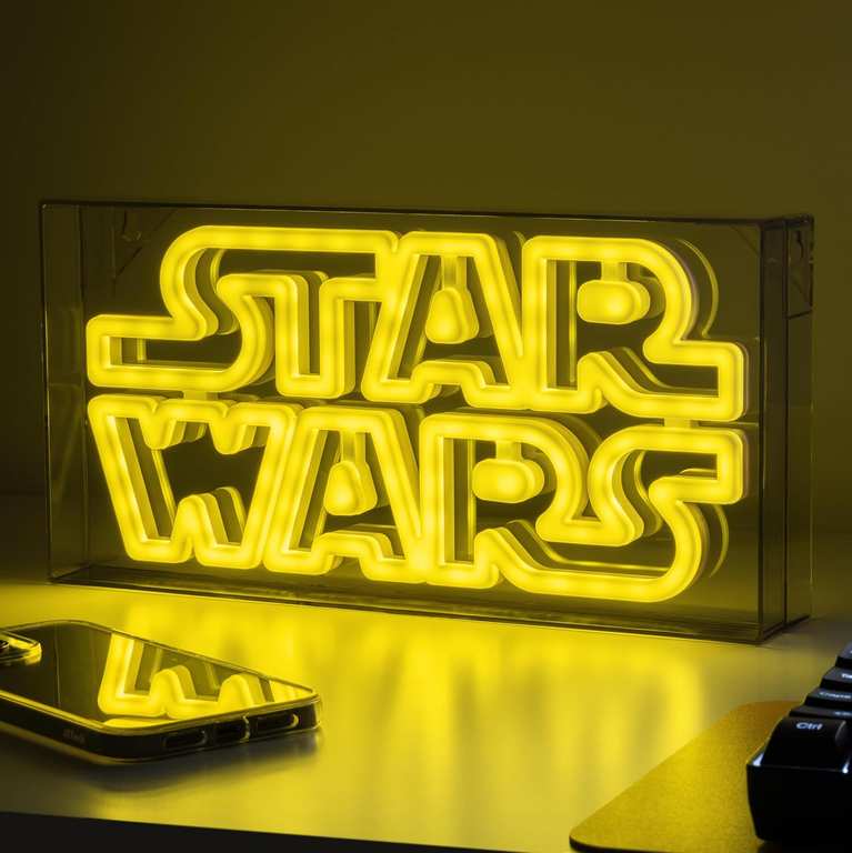 Paladone Star Wars LED Neon Light - Free Click & Collect