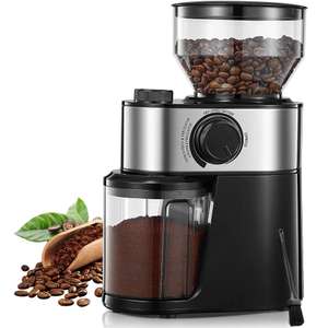 FOHERE Burr Coffee Bean Grinder with 18 Grind Settings, 2-14 Cup, 200W - 250g capacity - Sold by Fuduosii / FBA