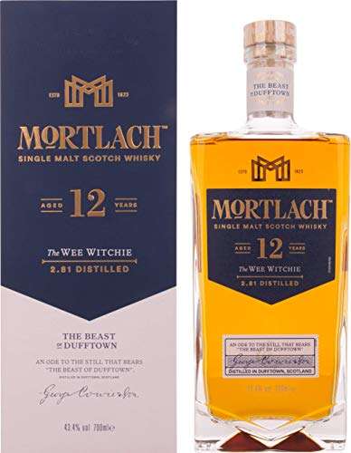 Mortlach 12 Year Old Single Malt Scotch Whisky 70cl - £46 @ Amazon