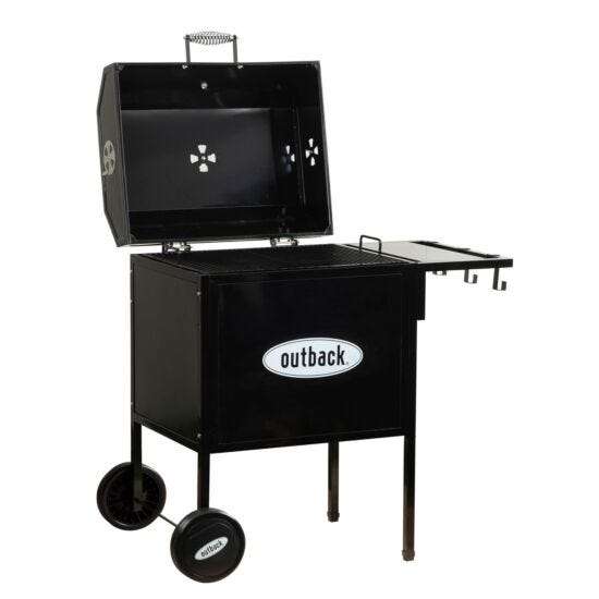 Outback Roast Box 650 Charcoal BBQ Cooking area: L: 590mm W: 460mm