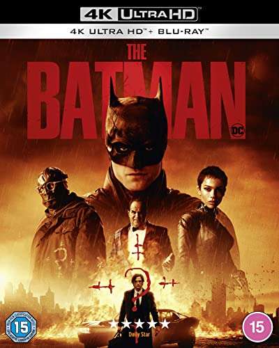 The Batman - 4K Ultra-HD + Blu-Ray - Sold by Amazon UK