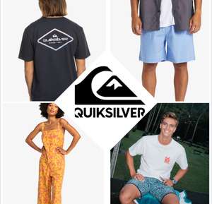 Up to 50% Off Quiksilver Members Private Sale Men's, Women's & Kid's (Free to join + free delivery for members)