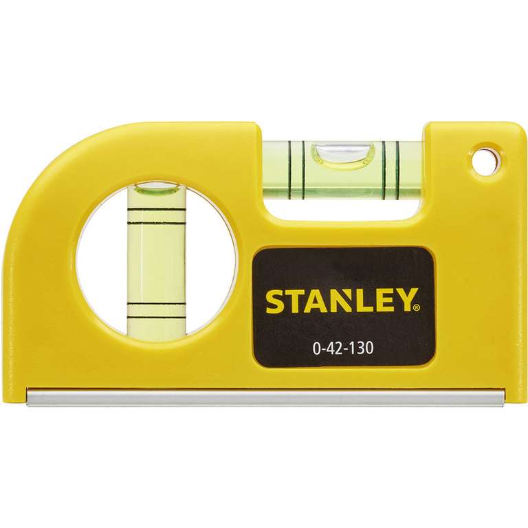 Stanley Pocket Magnetic Vertical / Horizontal Level C&C
