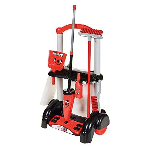 Casdon Henry Cleaning Trolley | Henry-Inspired Toy Cleaning Trolley £12.99 @ Amazon