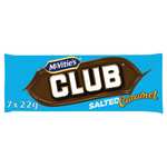 McVitie's Club Chocolate Biscuit Bars 7 Pack (Orange / Mint / Salted Caramel) (Nectar Price)