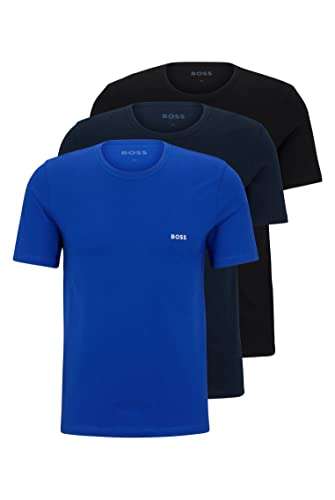 BOSS Mens 3 Pack Classic T-Shirt Regular Fit Short Sleeve S, M and XL £26.50 @ Amazon
